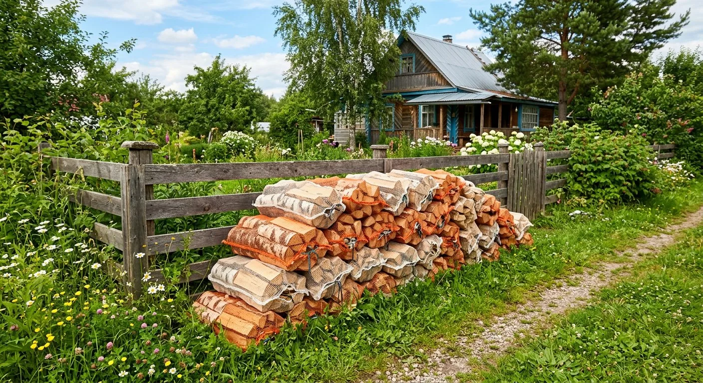 Дрова для дачи в Полушкине